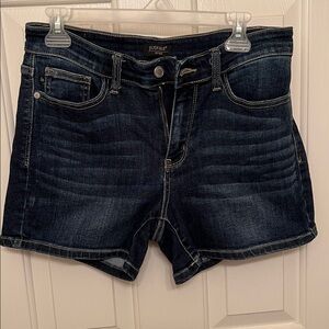 Judy Blue Dark Wash Denim Shorts
